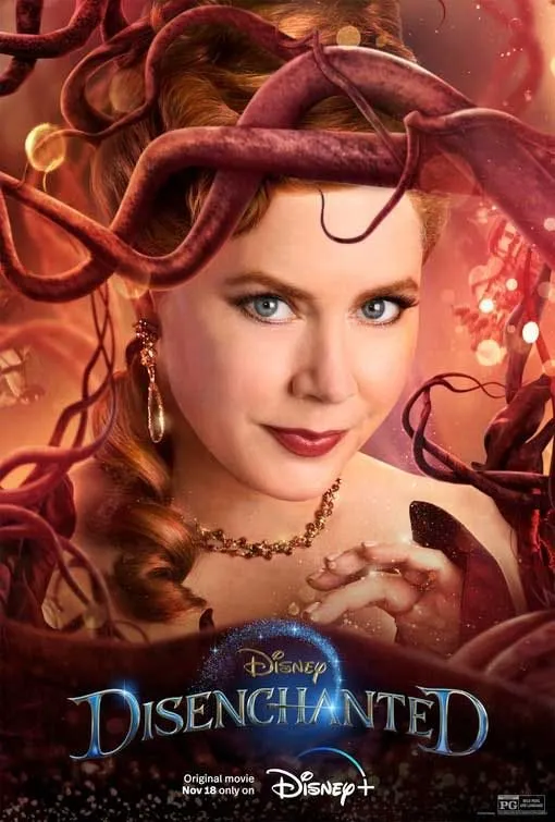 Disenchanted family fantasy movie poster on demand